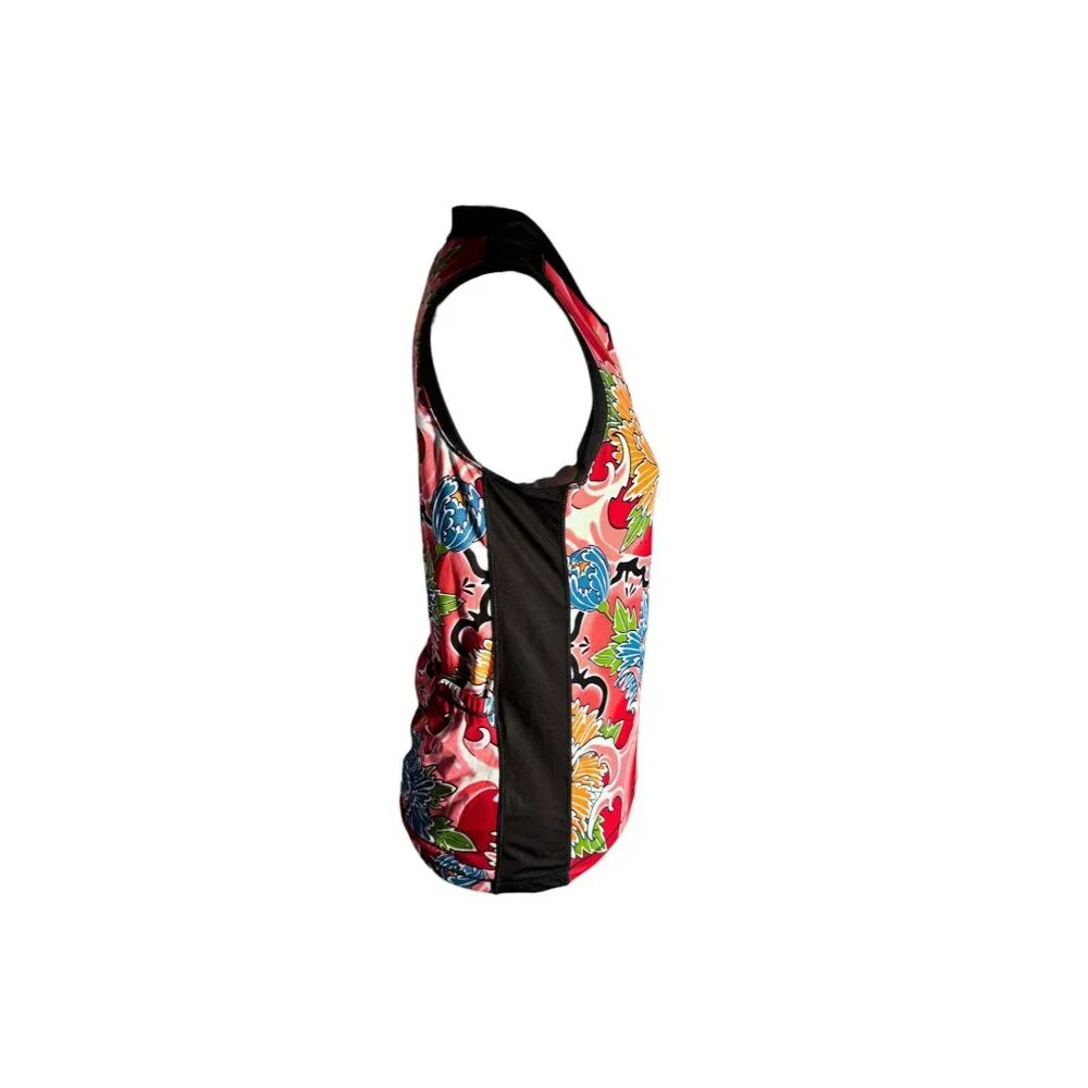 Ymx Floral Sleeveless Cycling Jersey XS - Picture 5 of 9